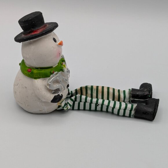 Shelf Sitter Snowman Holiday Christmas Figurine - Picture 4 of 8